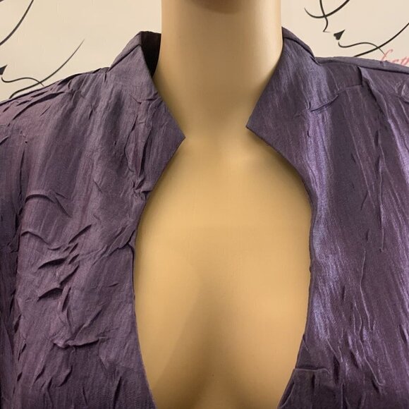 Expo New York. Size 12. Embellished Beaded Dressy Back Zip Jacket Top. B56 - Picture 2 of 10